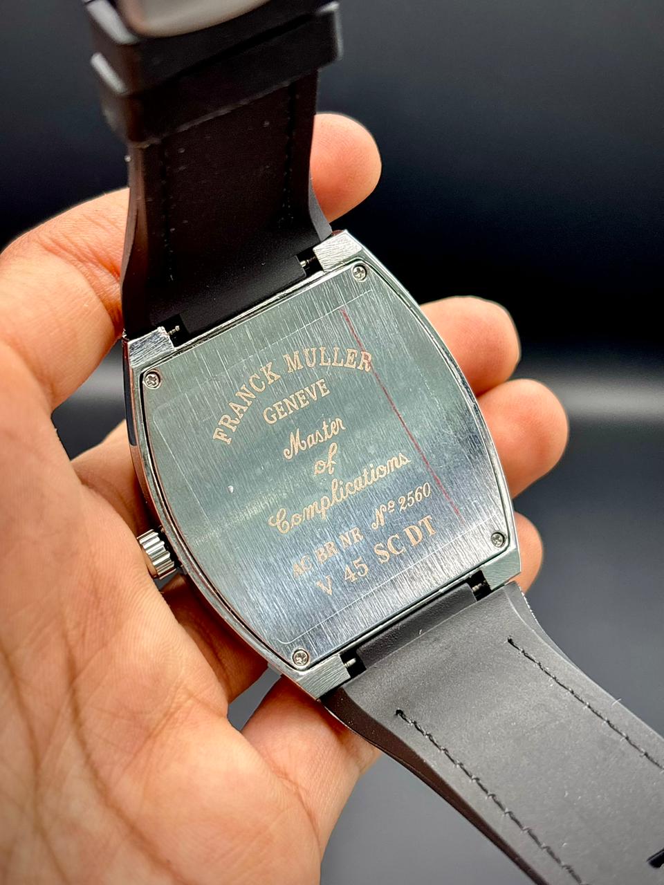 FKM Blackout Tonneau Sport | Gold Numerals | Compass Dial | Bold Design
